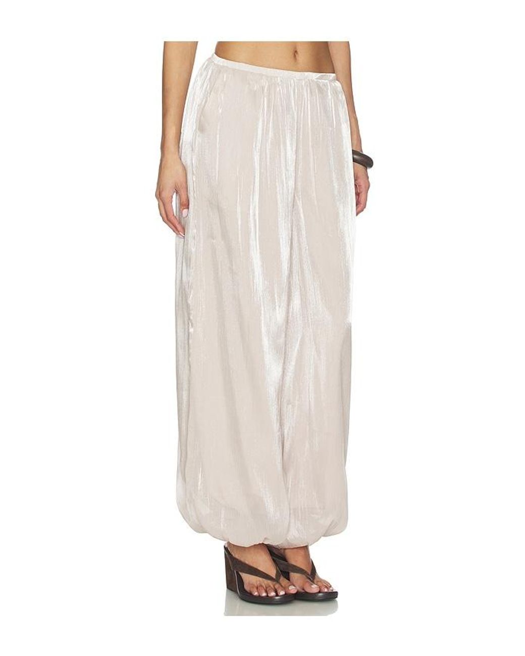 MORE TO COME White Tilly Balloon Pant