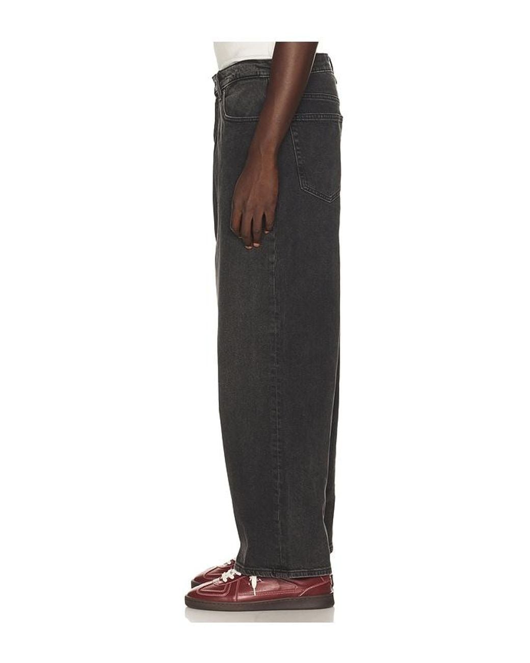 Tommy Hilfiger Black Theo Baggy Jeans for men