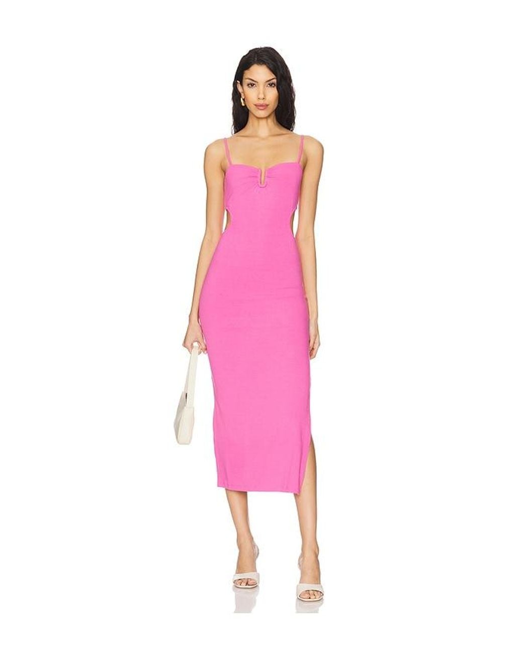 Vestido Cameron En Color Rosado Talla En LSPACE de color Pink