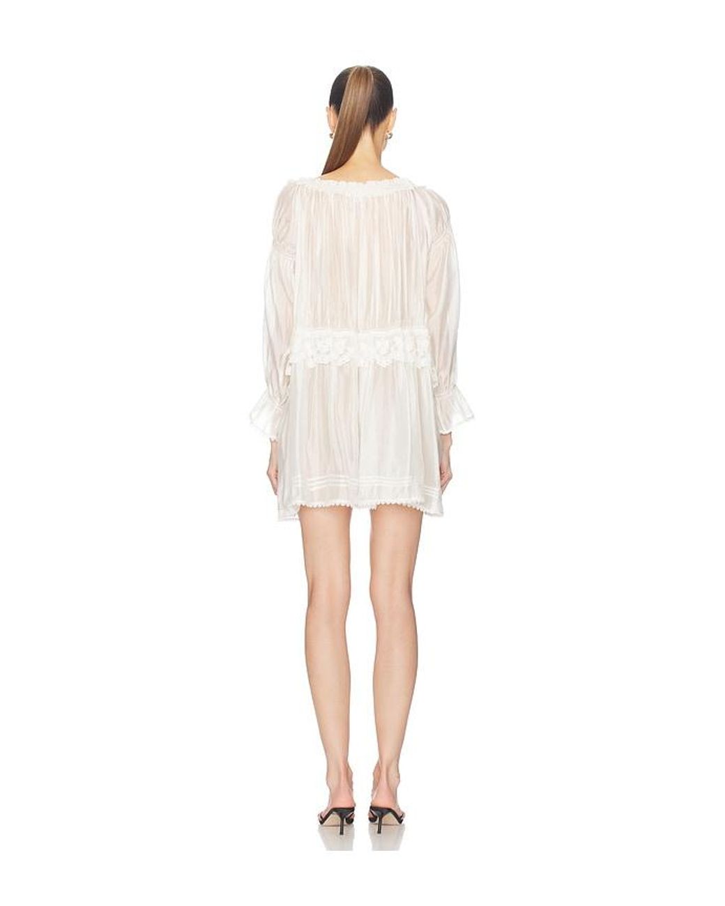 THE GARMENT White Gilian Baby Doll Dress