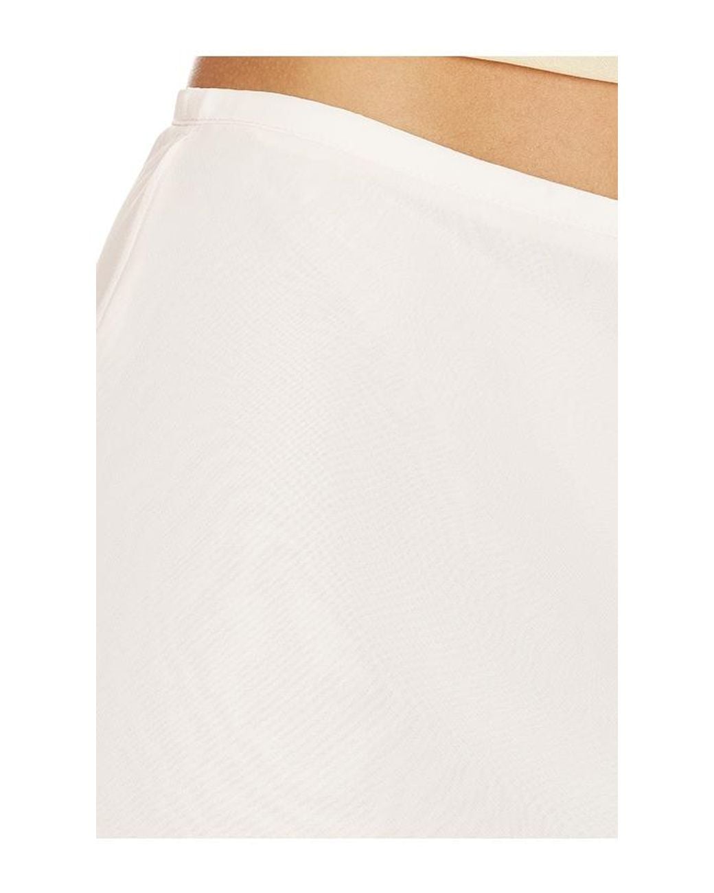 Lioness White Shoreline Midi Skirt