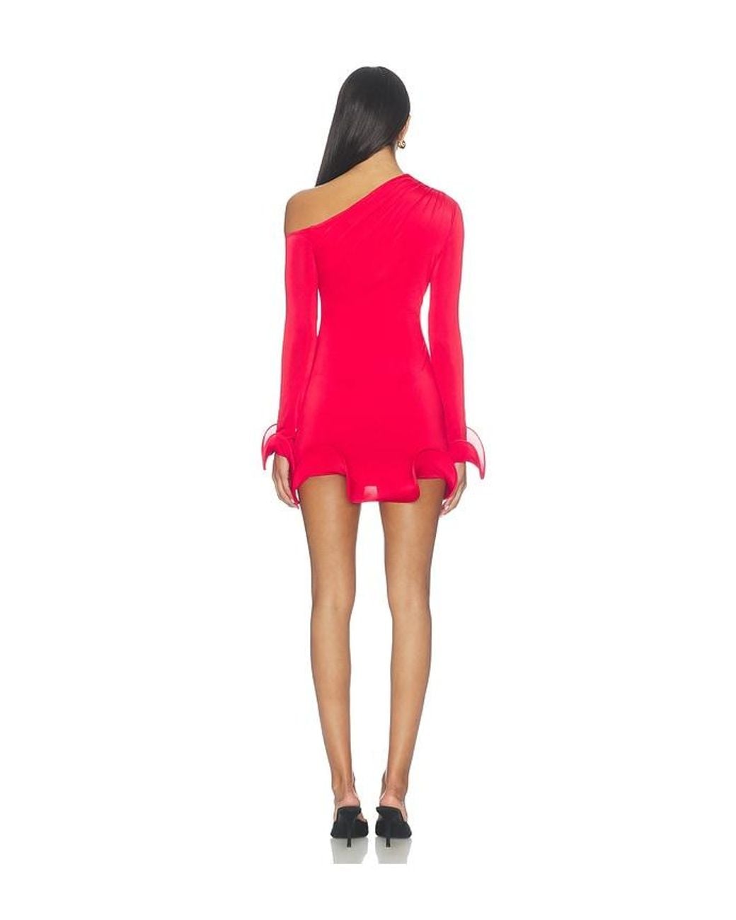 Nbd Red Meher Mini Dress