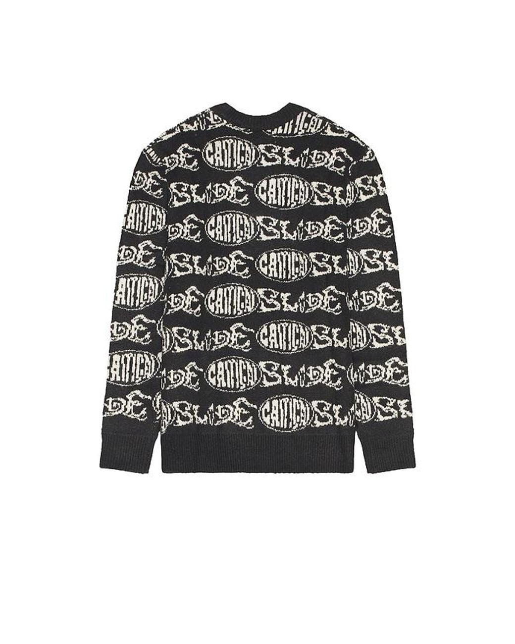 Critical Slide Strick Madness in Black für Herren