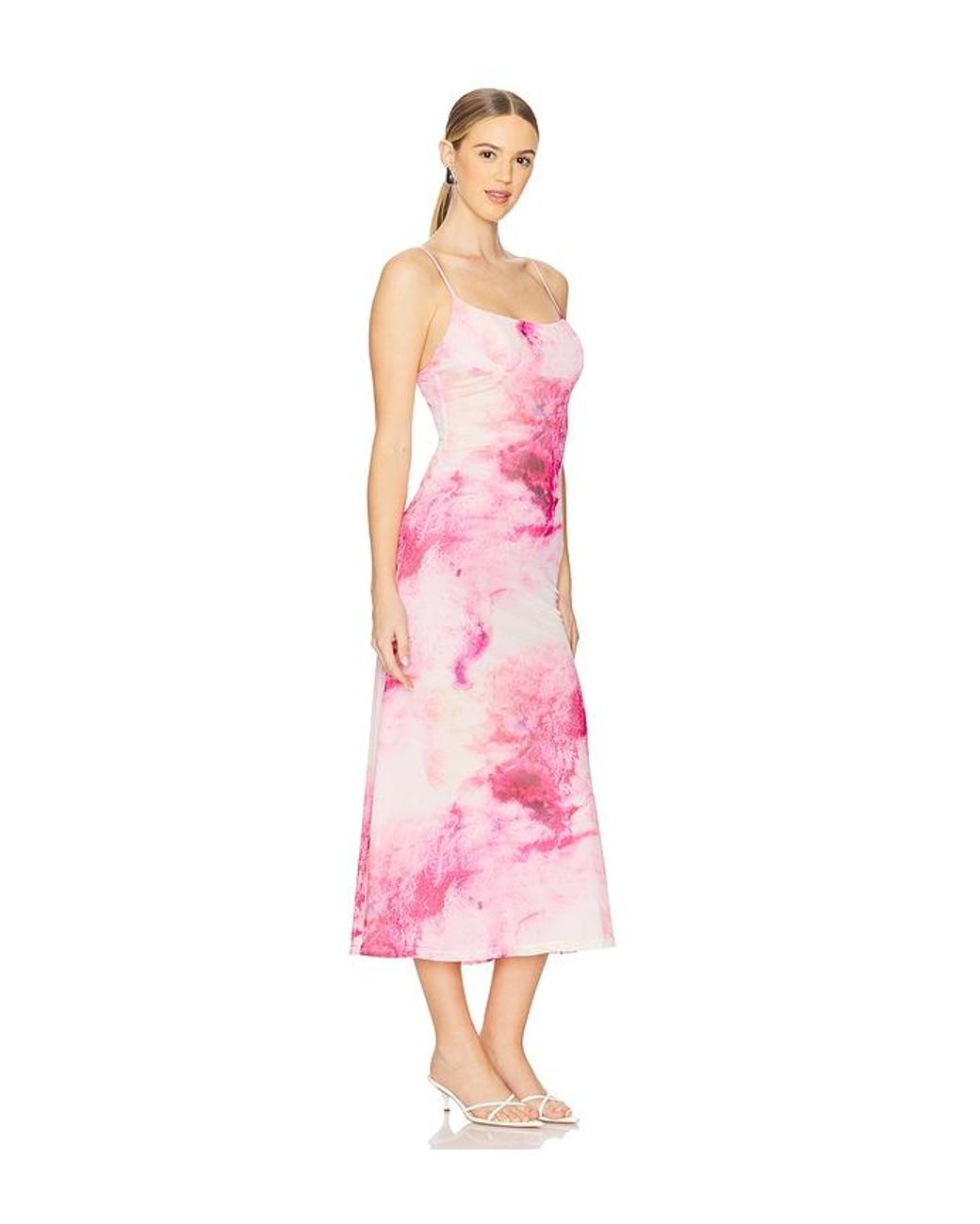 Bardot Pink Adoni Midi Dress