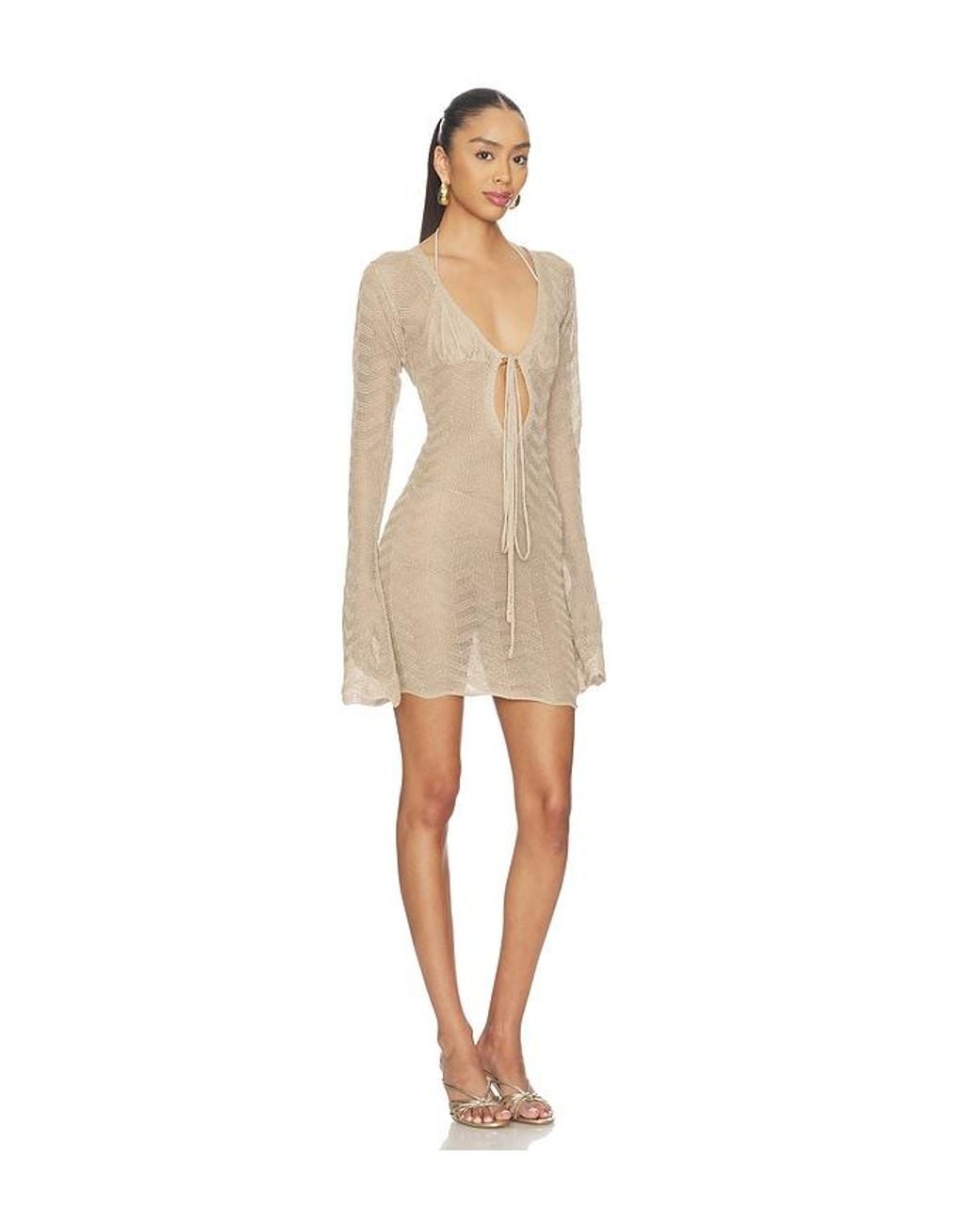 Bananhot Natural Bia Mini Dress