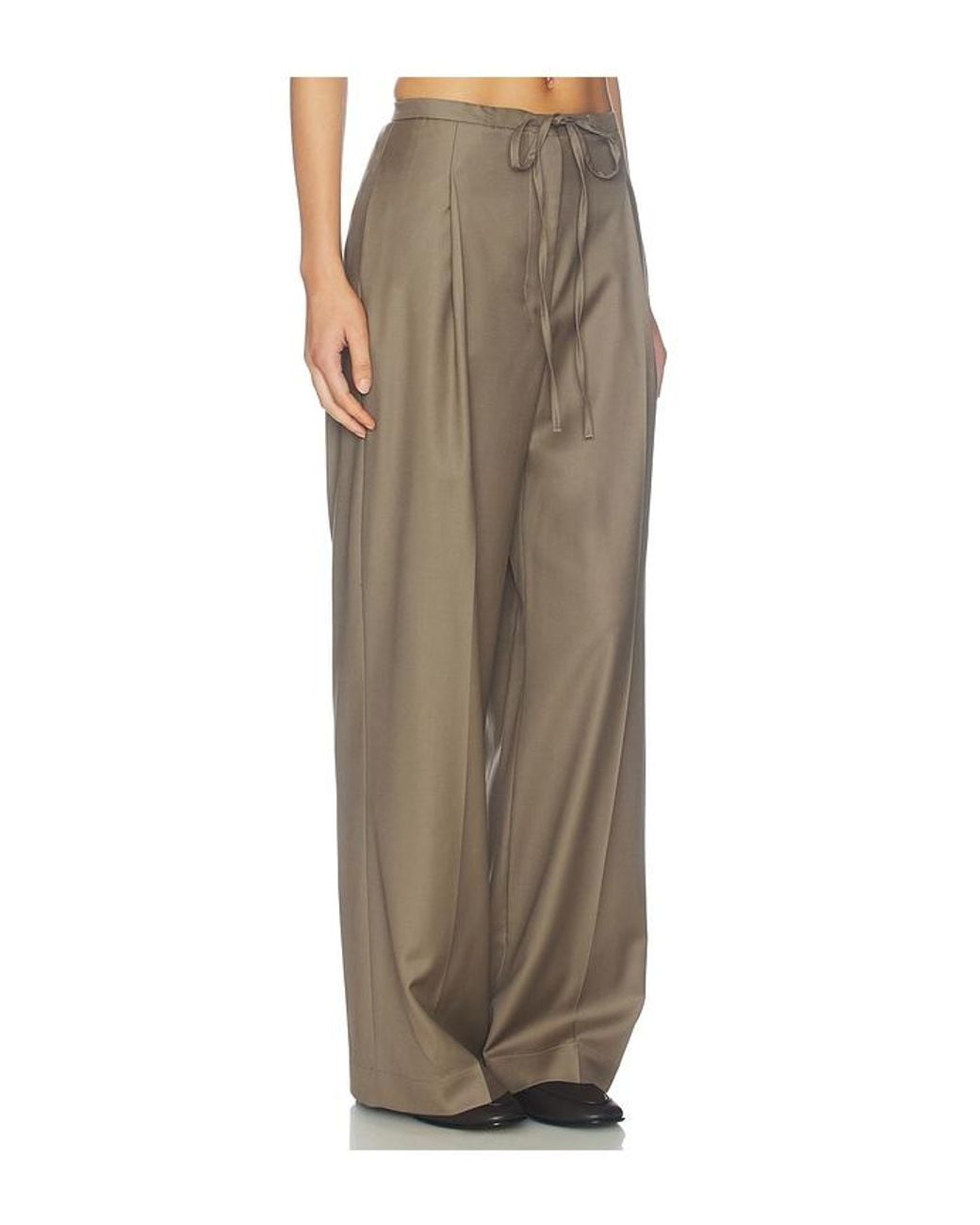 Rohe Natural Relaxed Drawstring Trousers