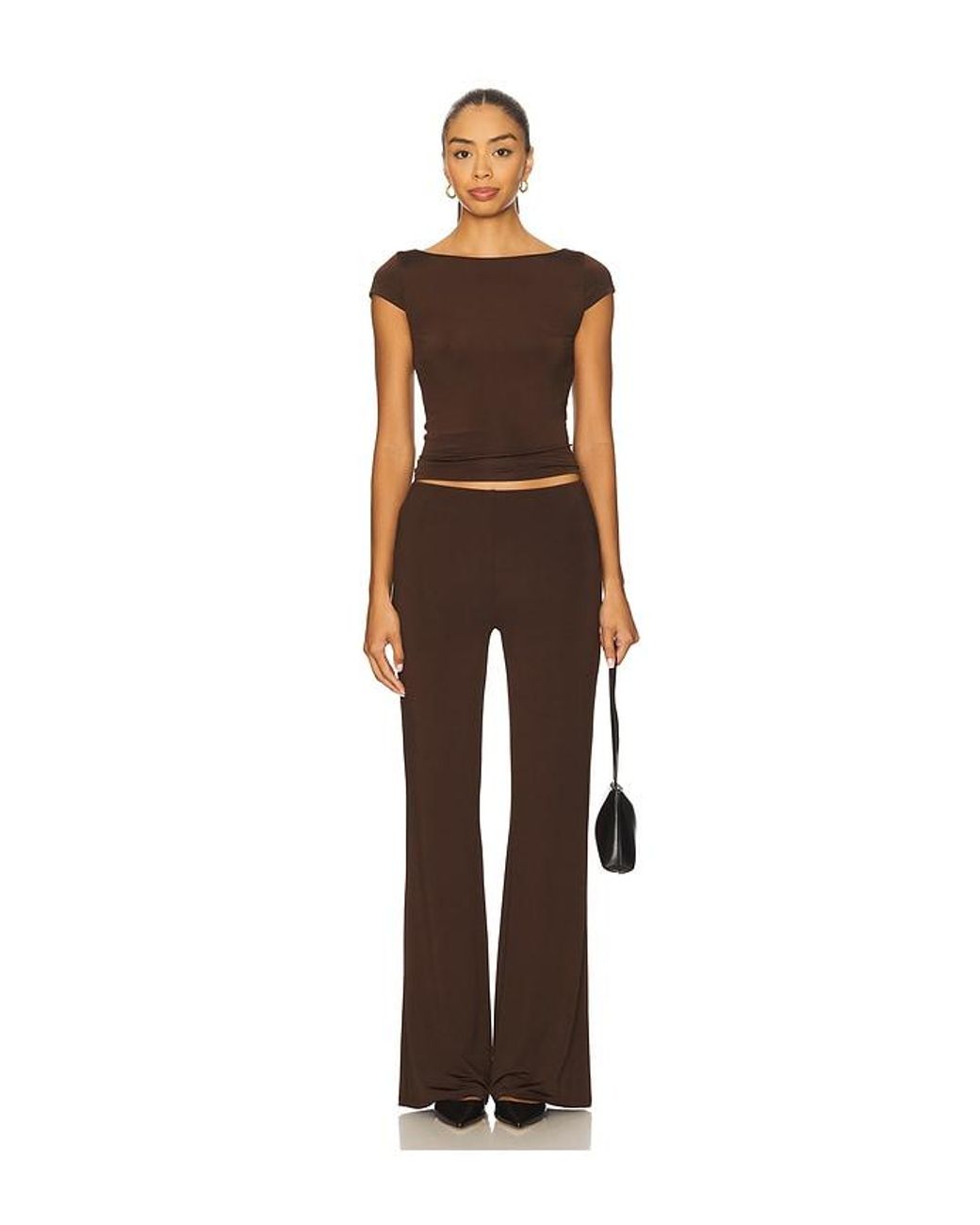 Lovers + Friends Brown Ivanna Pant