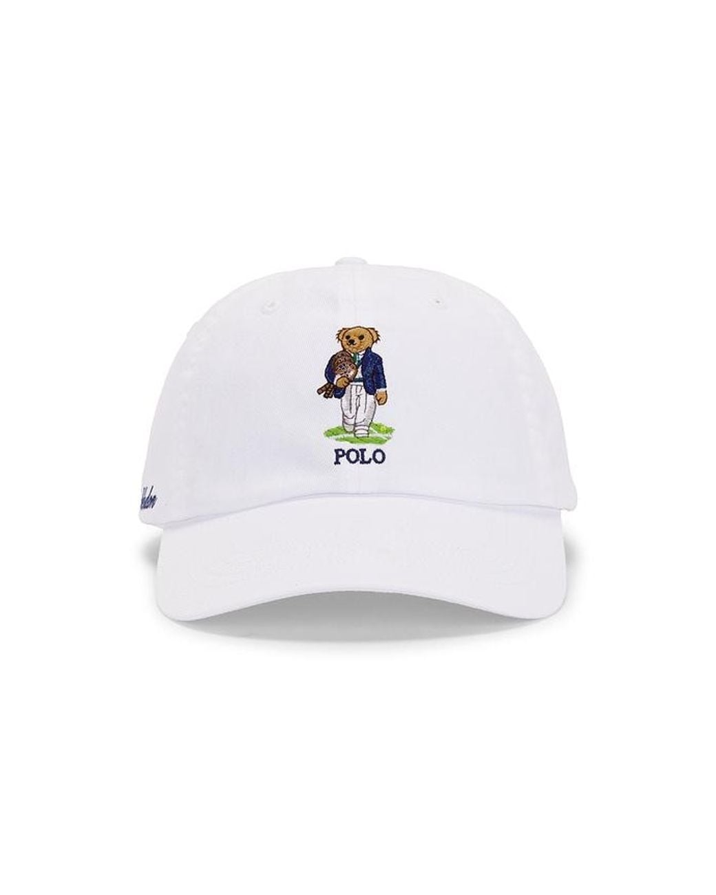 Polo Ralph Lauren White Wimbledon Chino Cap for men