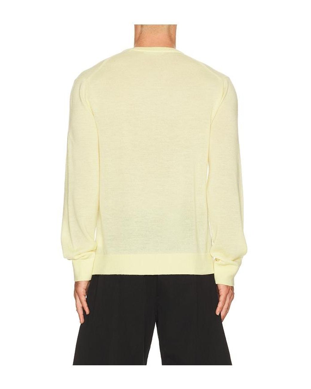 Helmut Lang Strick in Yellow für Herren
