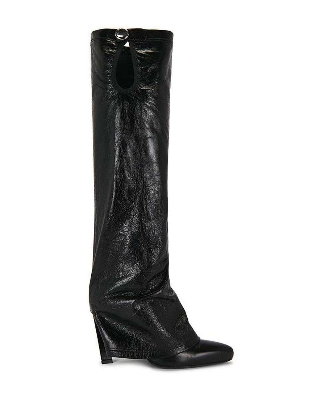 The Attico Black Leon 100Mm Boot