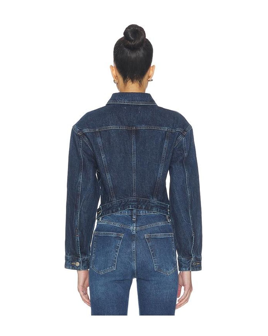 Agolde Blue Veronica Jacket