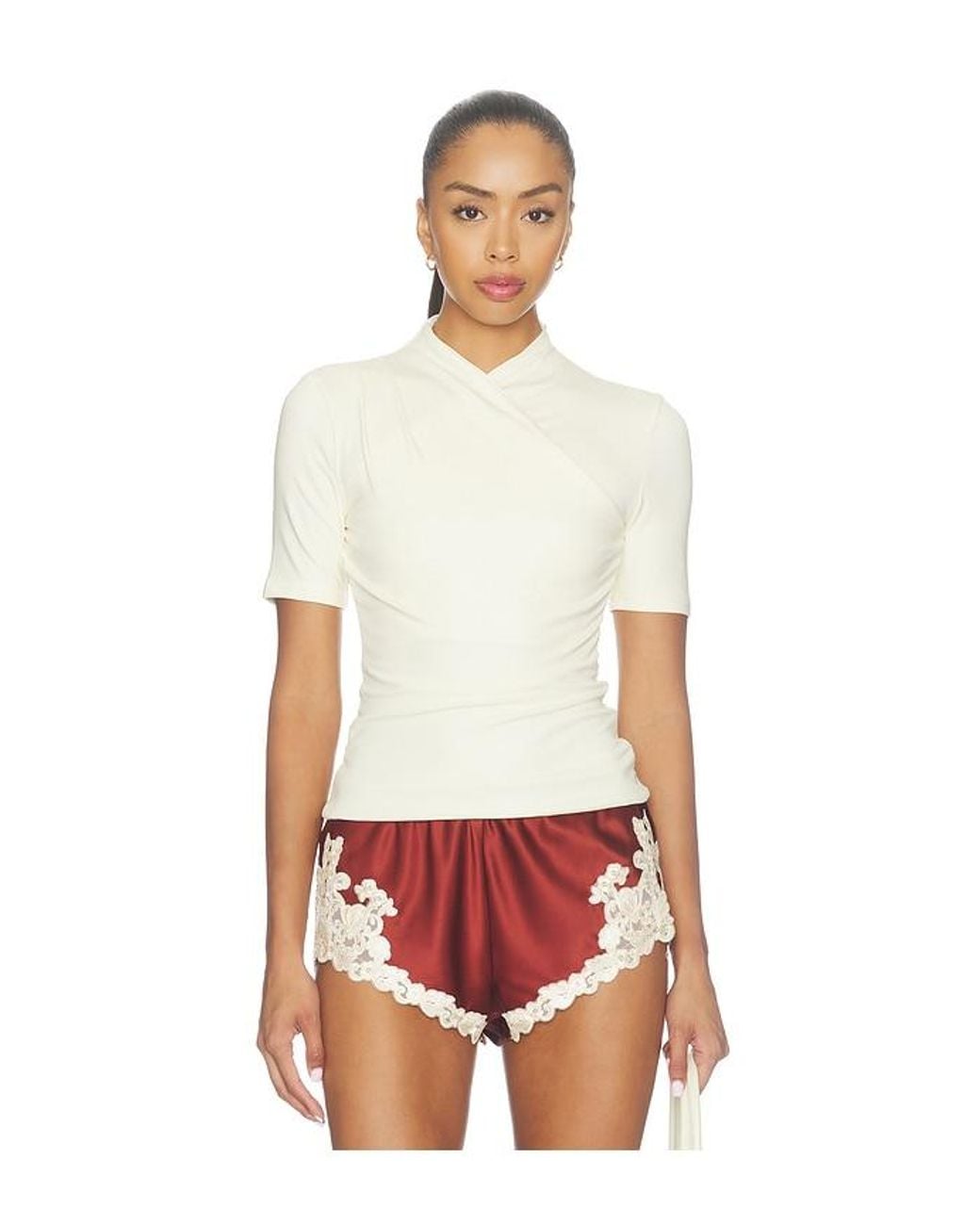 SNDY'S White Hart Top