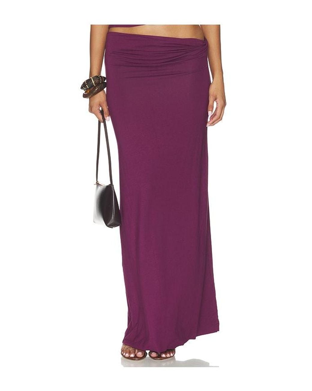 Nia Purple Pietro Skirt