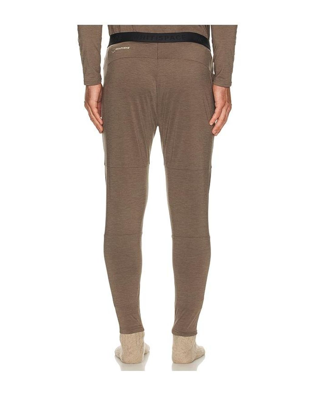 White/space Gray Graphene Base Pants for men