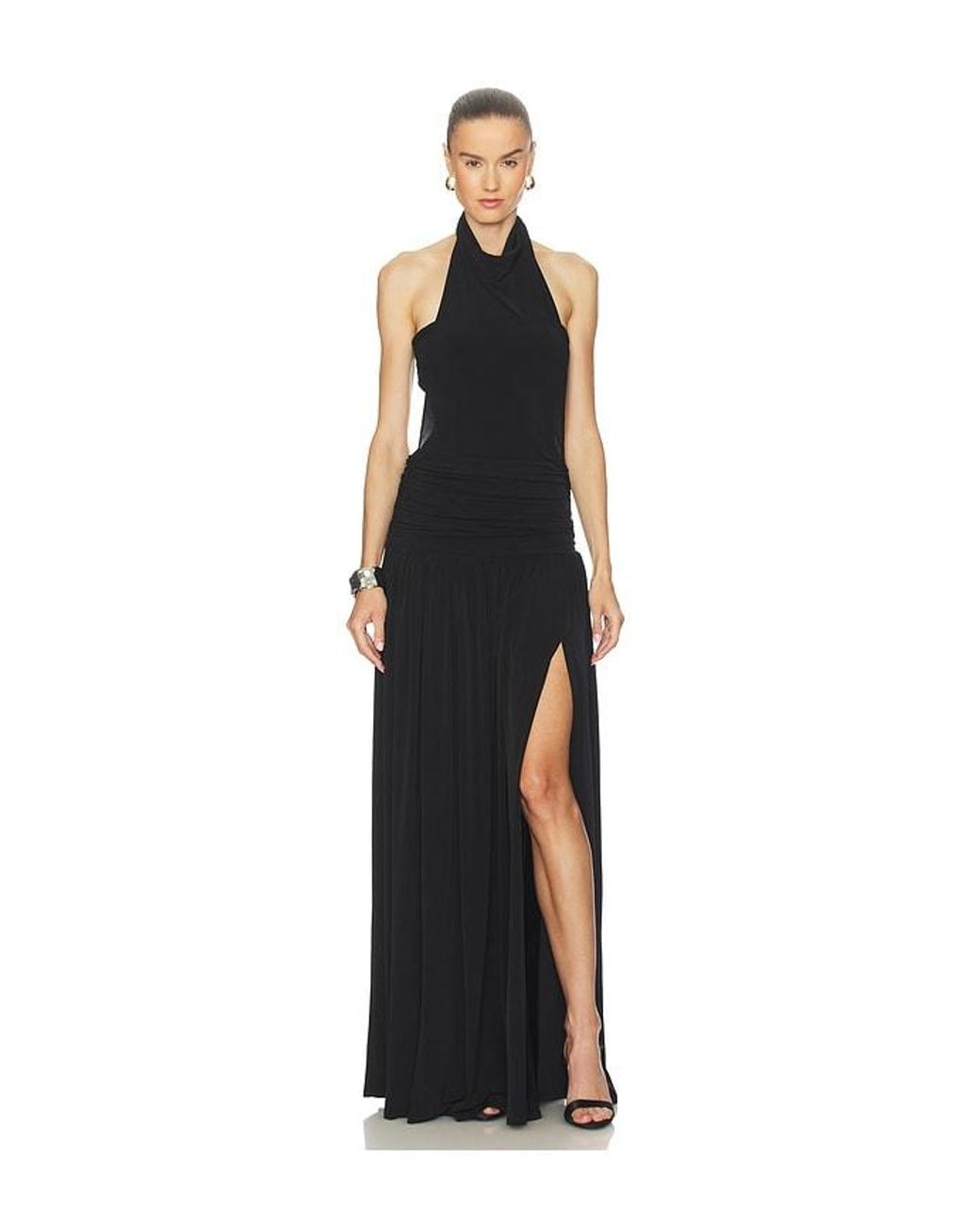 Lovers + Friends Black Osiris Gown