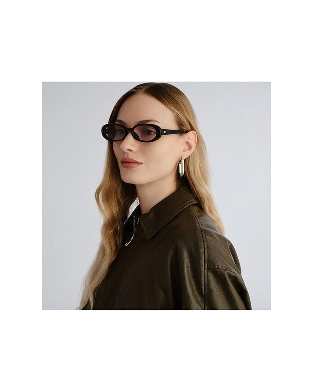 Le Specs Blue Outta Love Sunglasses