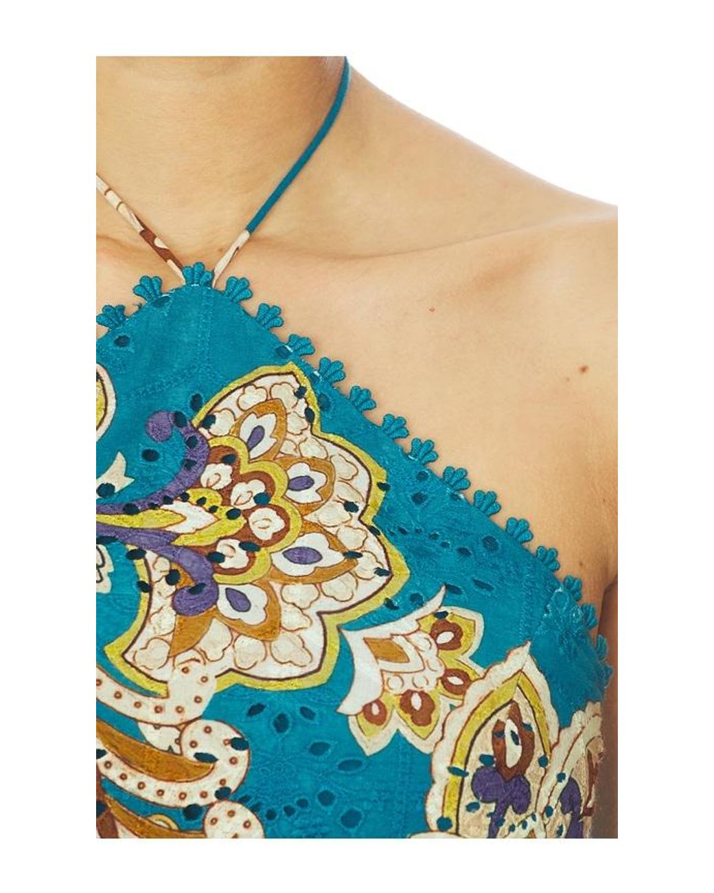 Hemant & Nandita Blue X Revolve X Revolve Silhouette Mini Dress