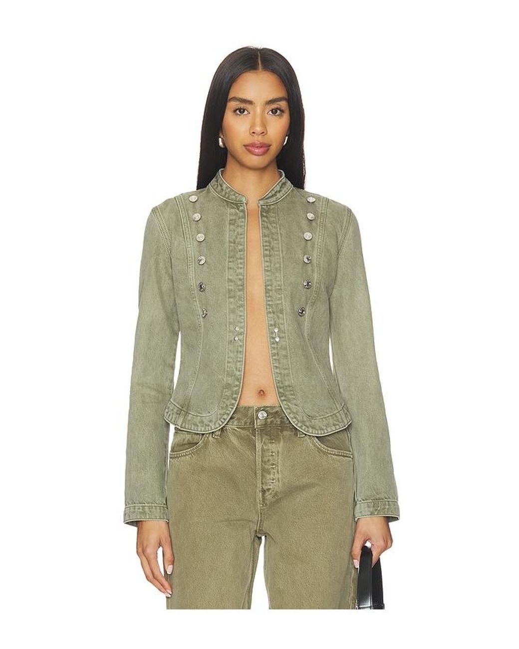 EB DENIM Green Calla Jacket