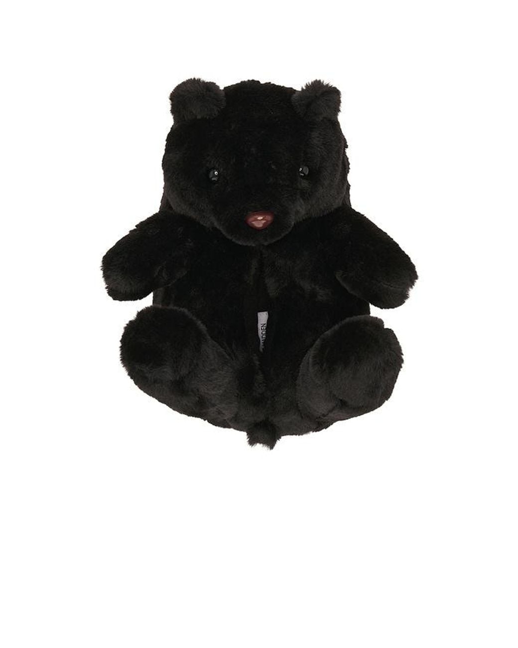 Steve Madden Black Buddies Slipper