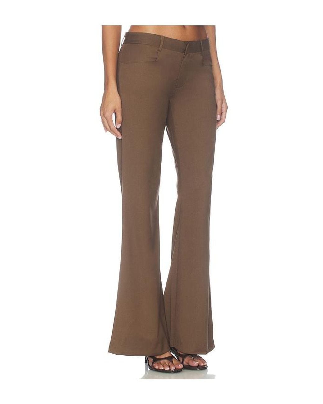 MOTHER OF ALL Brown Ada Tailored Pant