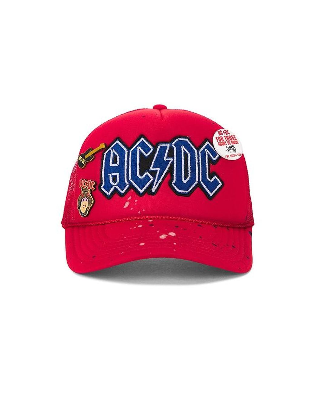 MadeWorn Ac/Dc Hat in Red for Men | Lyst