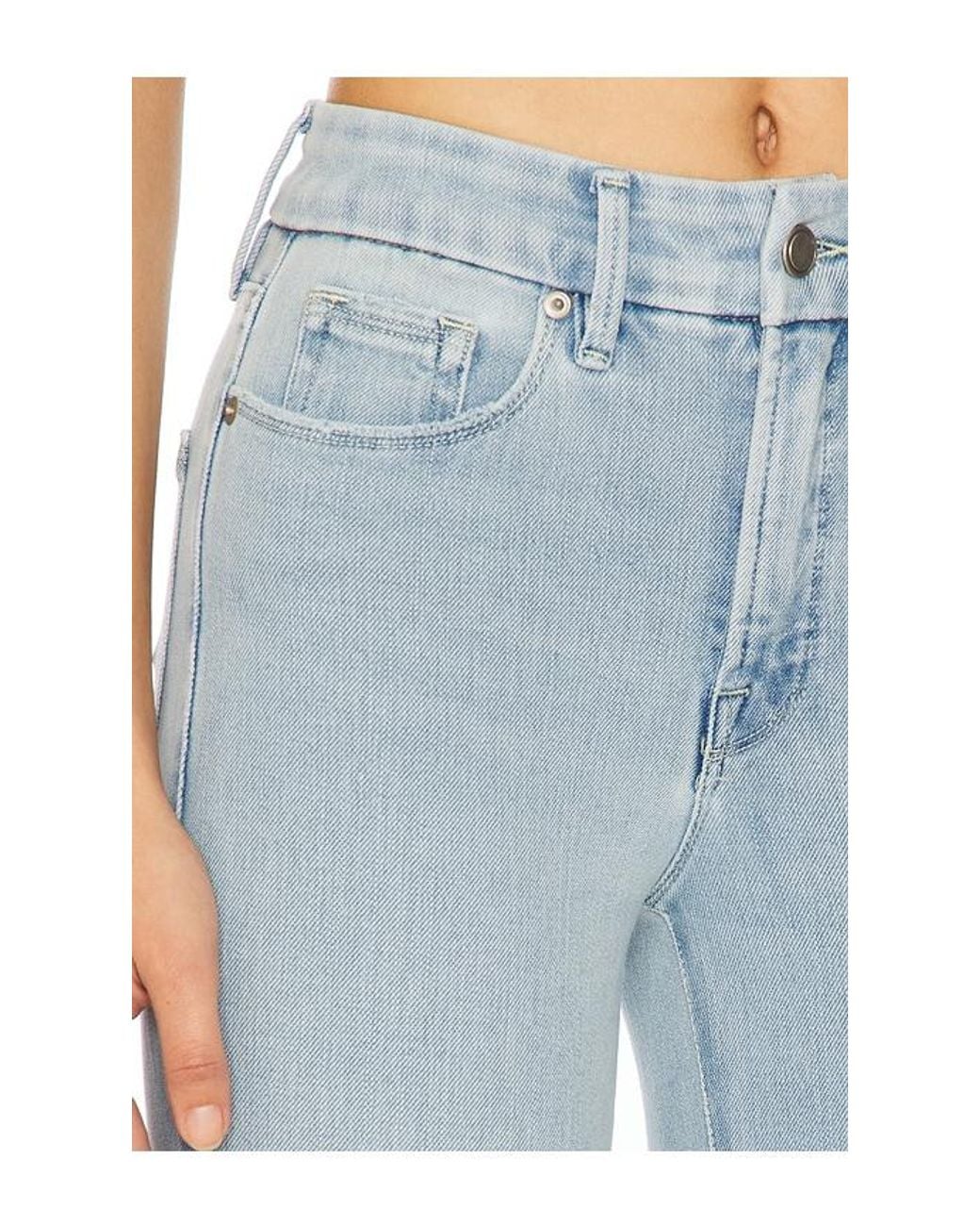 GOOD AMERICAN Blue Good Legs Flare Jeans