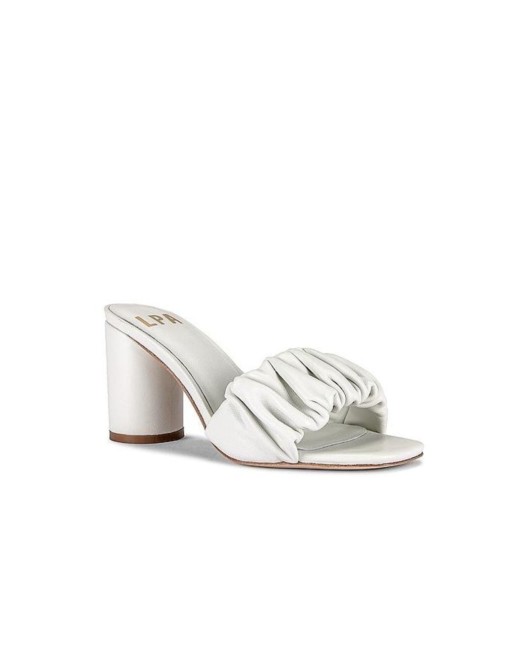 LPA White Robyn Heel