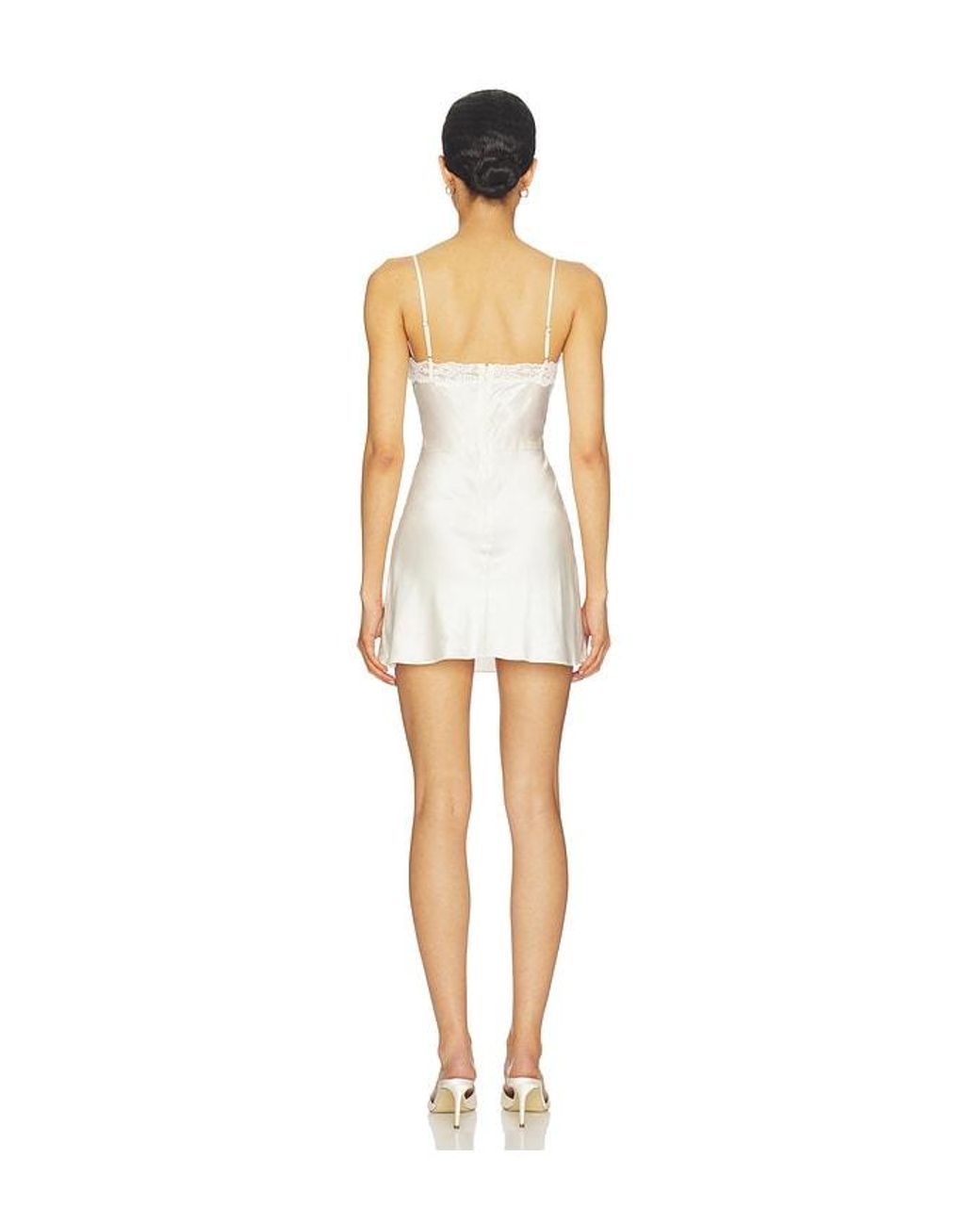 Tularosa White Alice Mini Dress