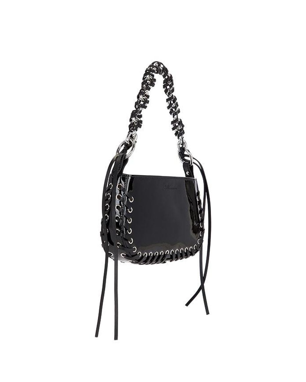 Blumarine Black Patent Leather Bag