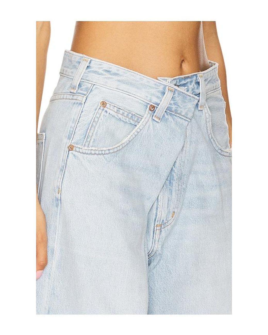 Agolde White Vana Jeans