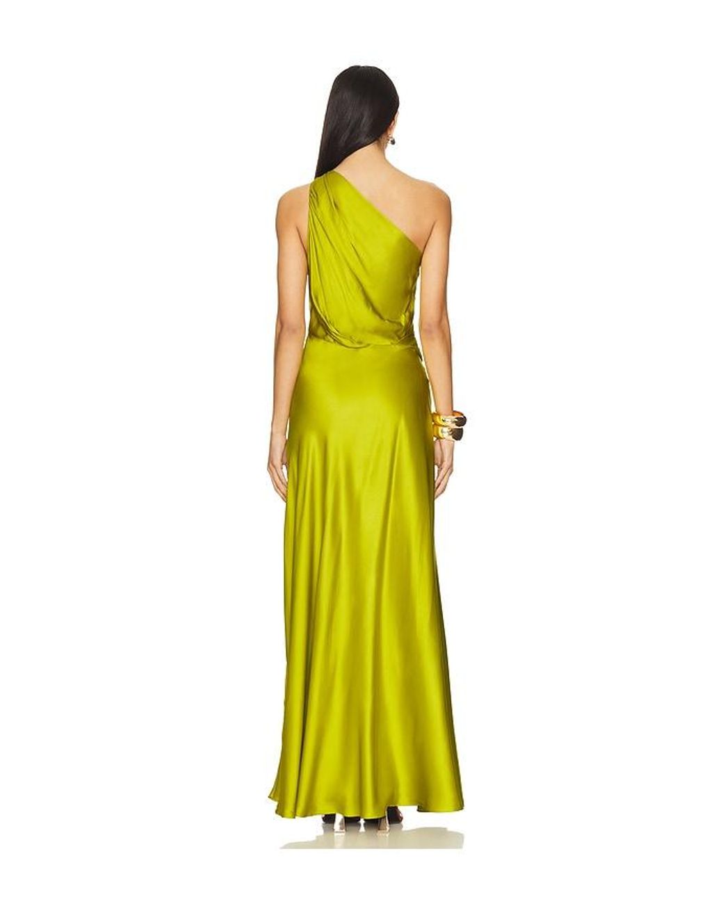 A.L.C. Yellow Abendkleid Aster