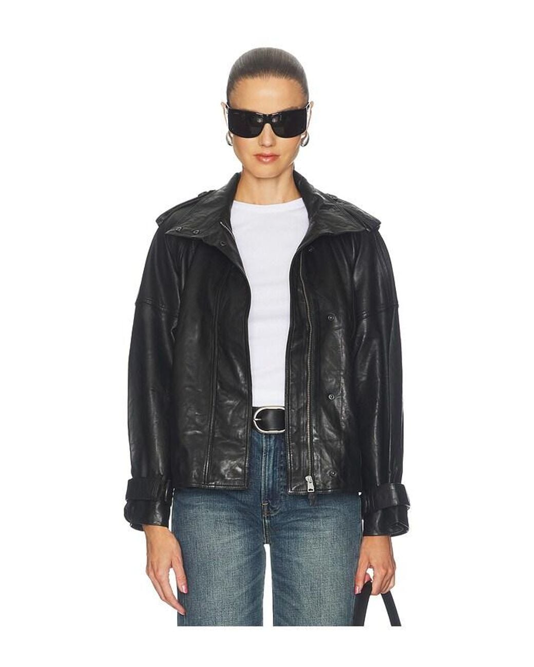 AllSaints Black Serne Jacket