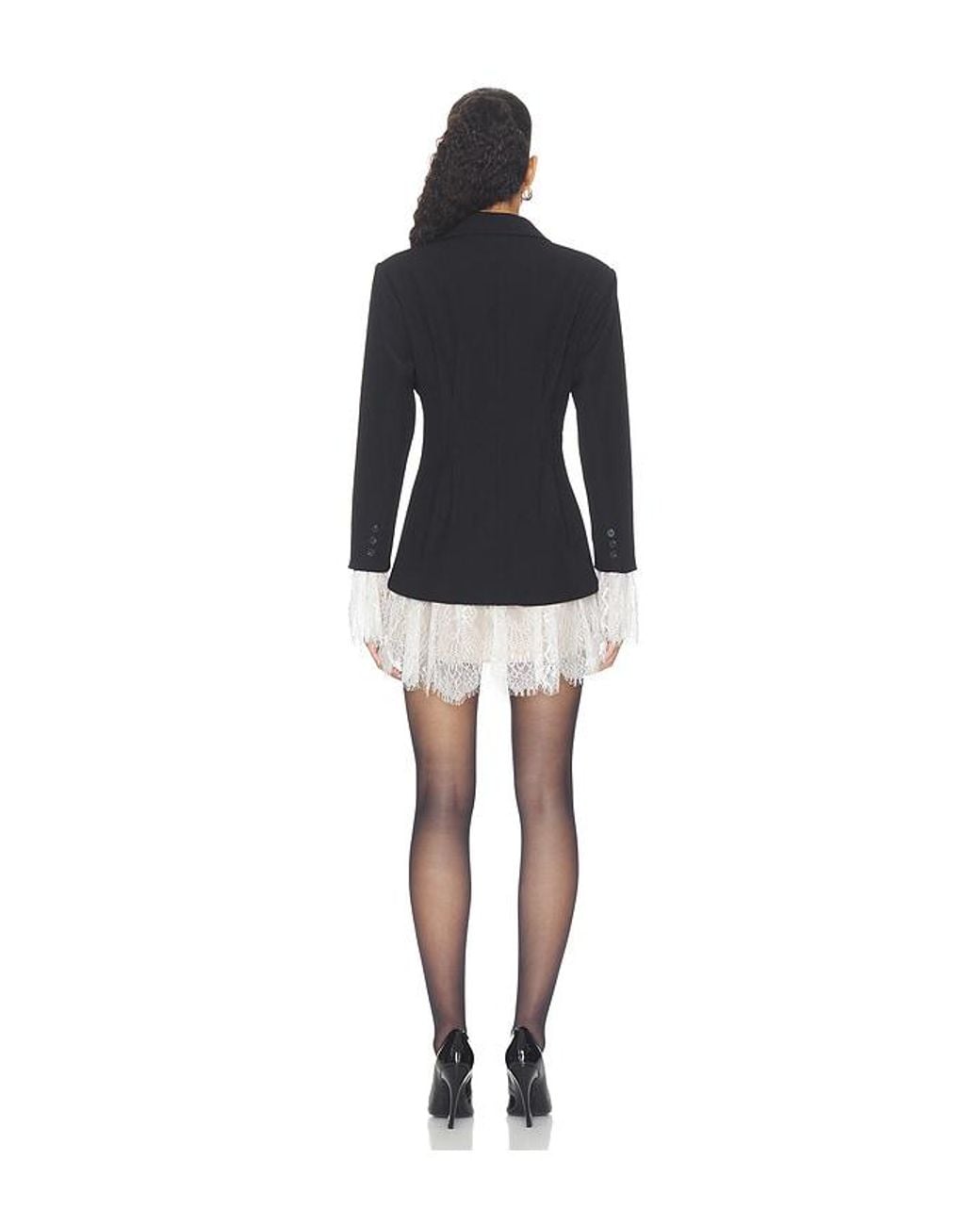 Line & Dot Black Valleta Blazer Dress