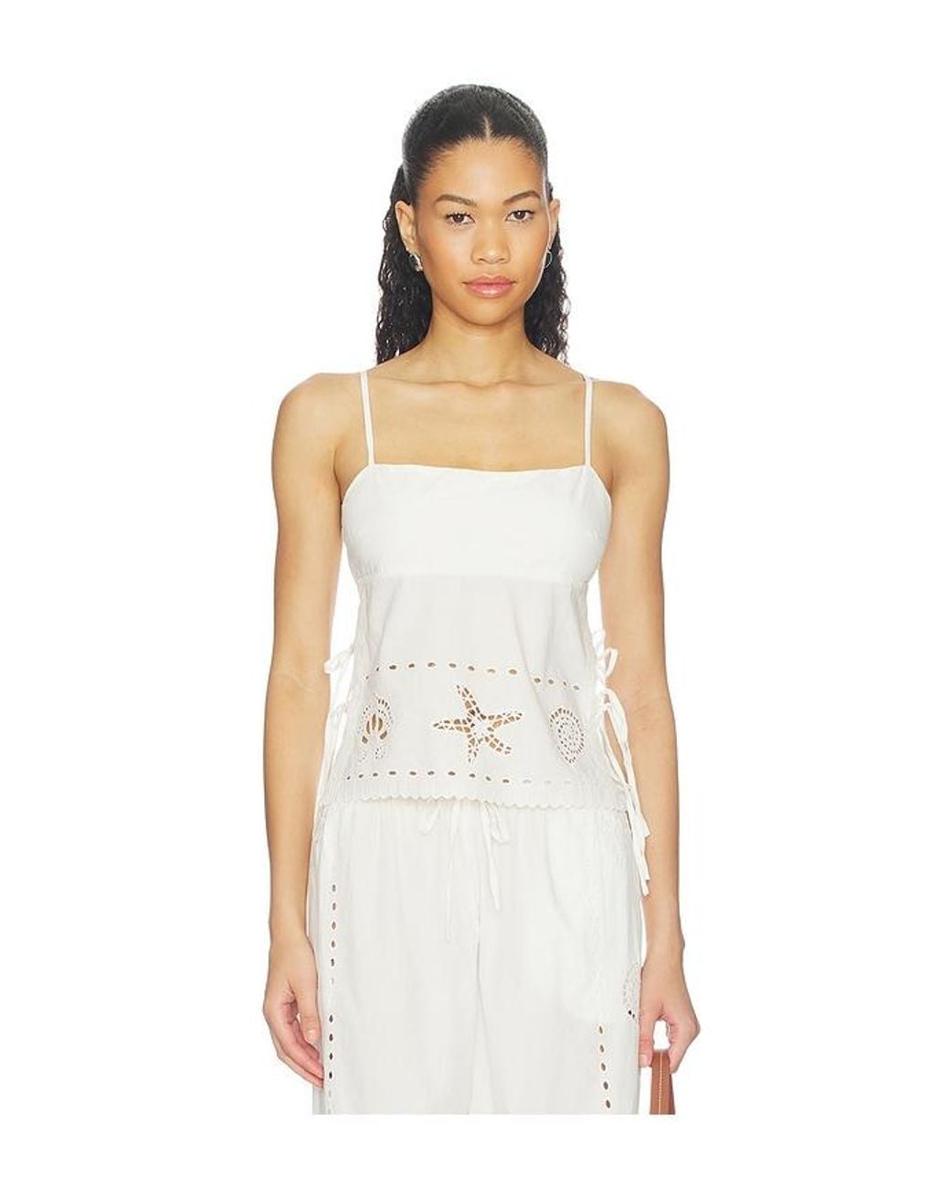 Tularosa White Nora Top