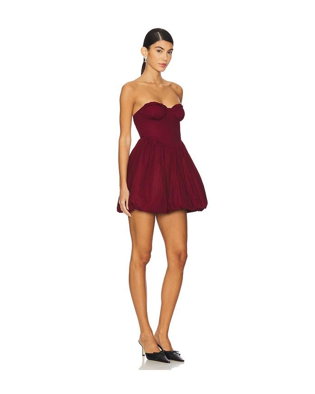 MORE TO COME Red Flynn Mini Dress