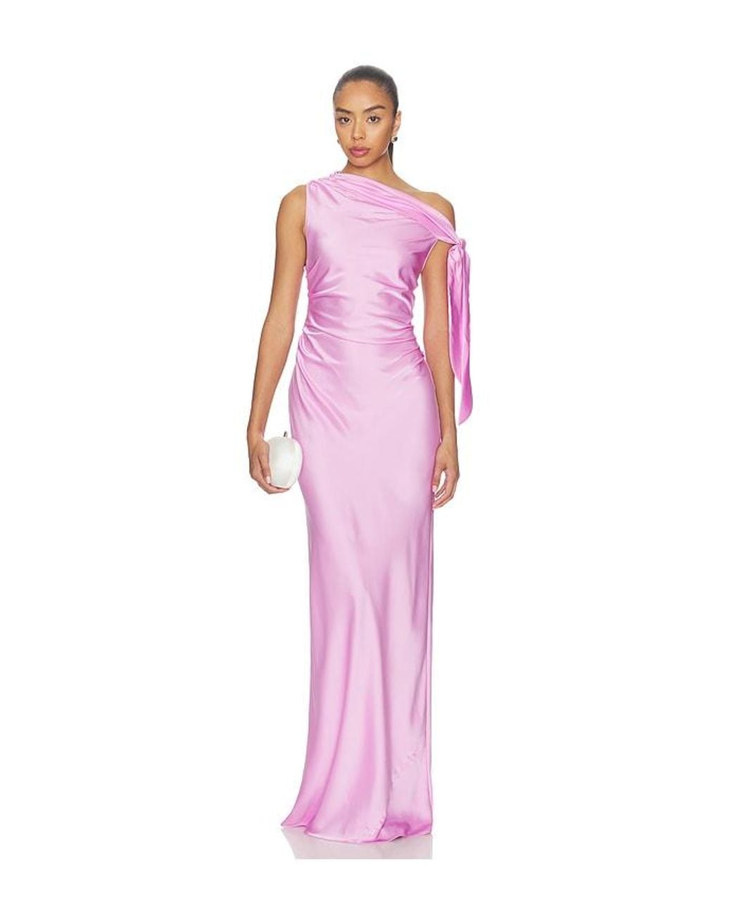 Amanda Uprichard Pink Naomi Gown