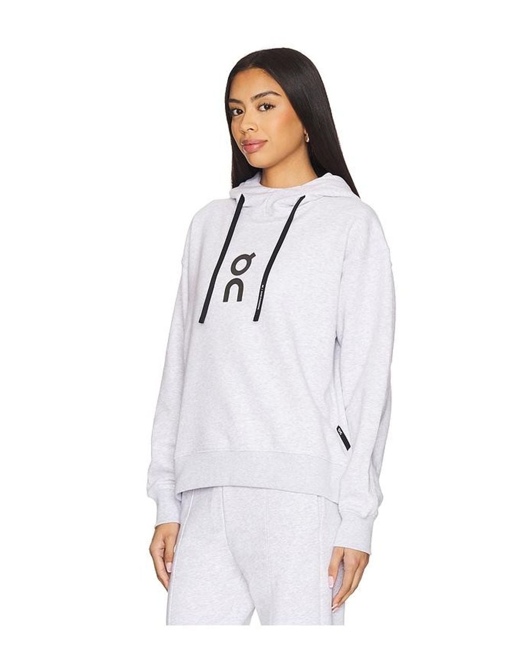 On Shoes White Club Hoodie