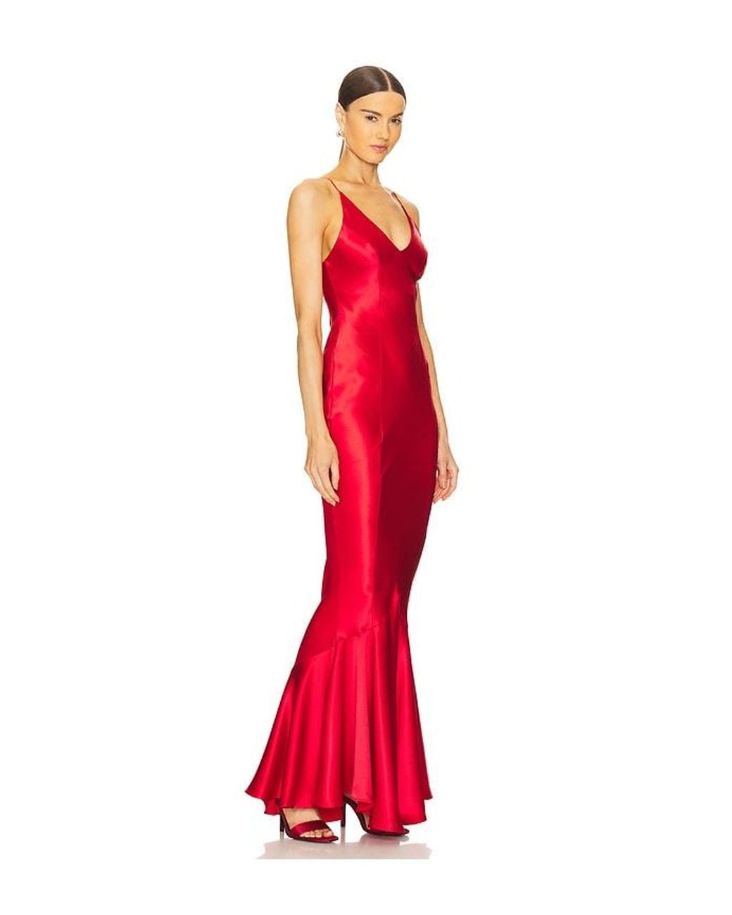 retroféte Red Rosalia Dress