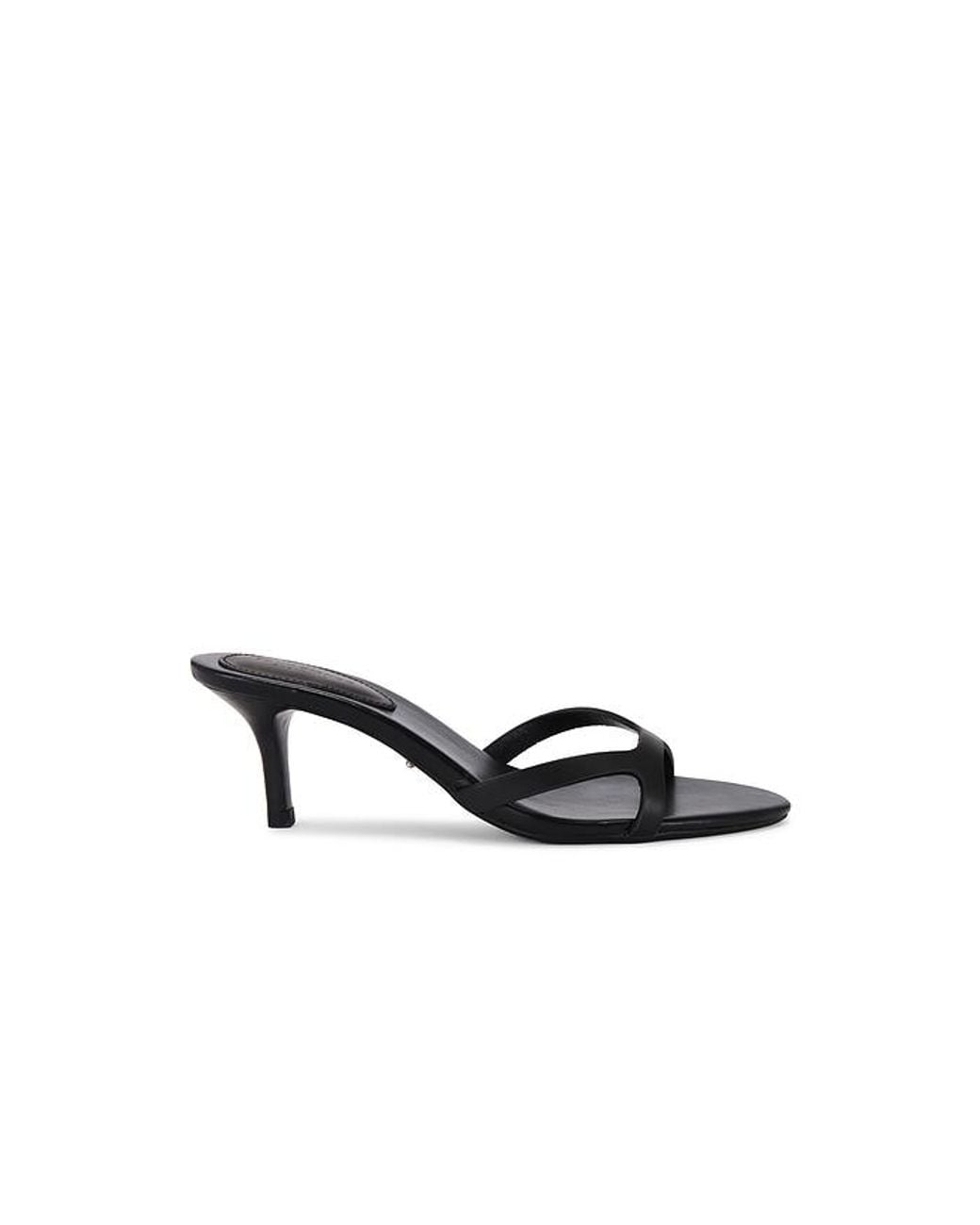 Tony Bianco Black Daisy Sandal