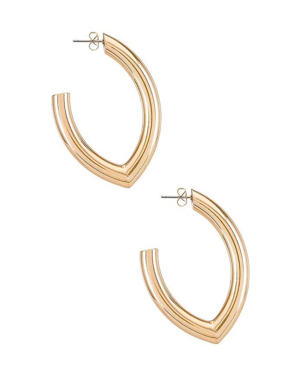 Ettika Metallic Everyday Hoop Earring