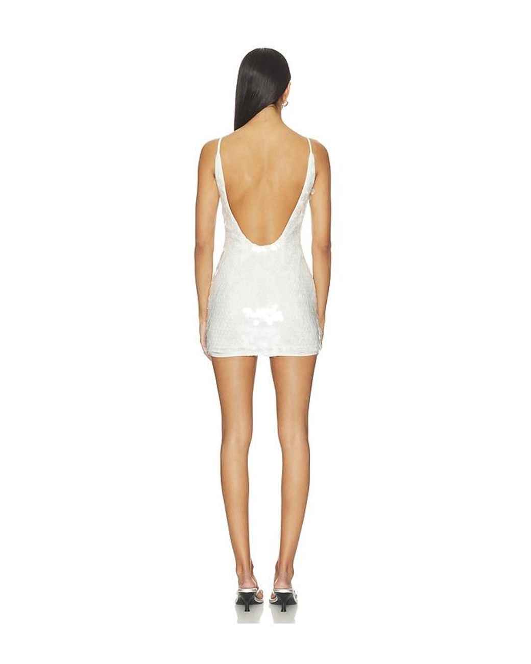 Lovers + Friends White Mally Mini Dress