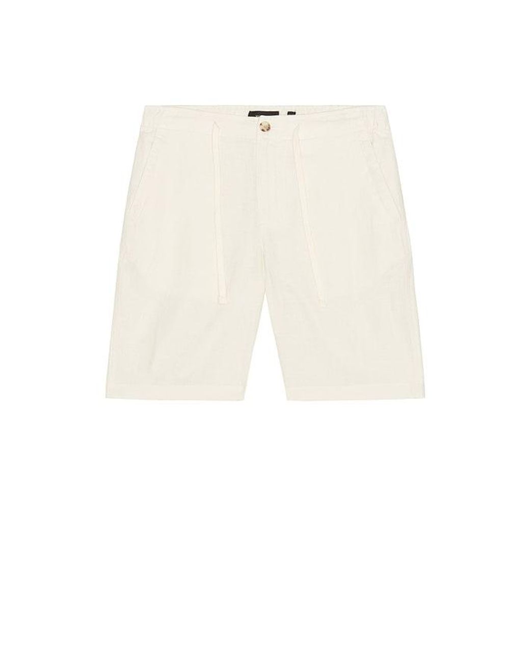 Vince White Patch Pocket Drawstring Short for men