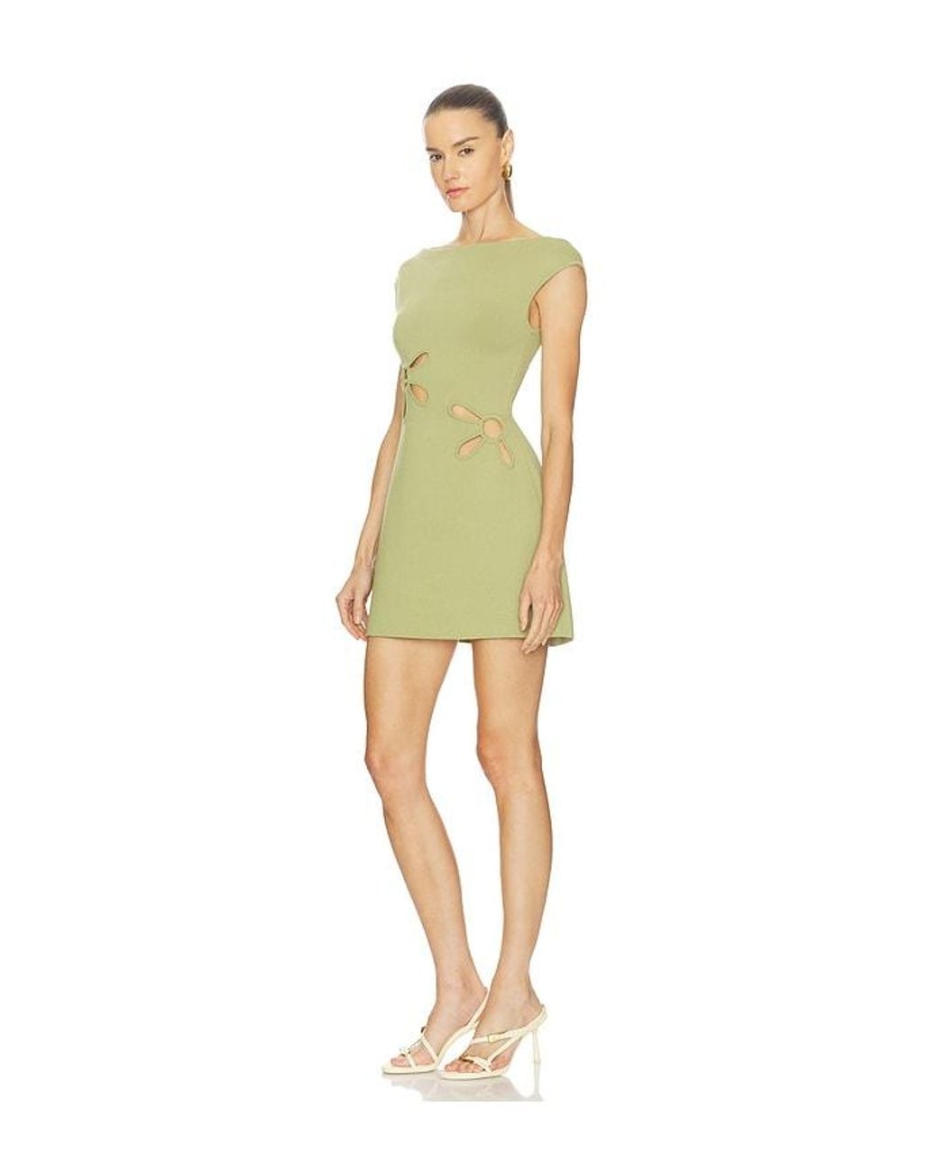Cult Gaia Yellow Yudi Dress