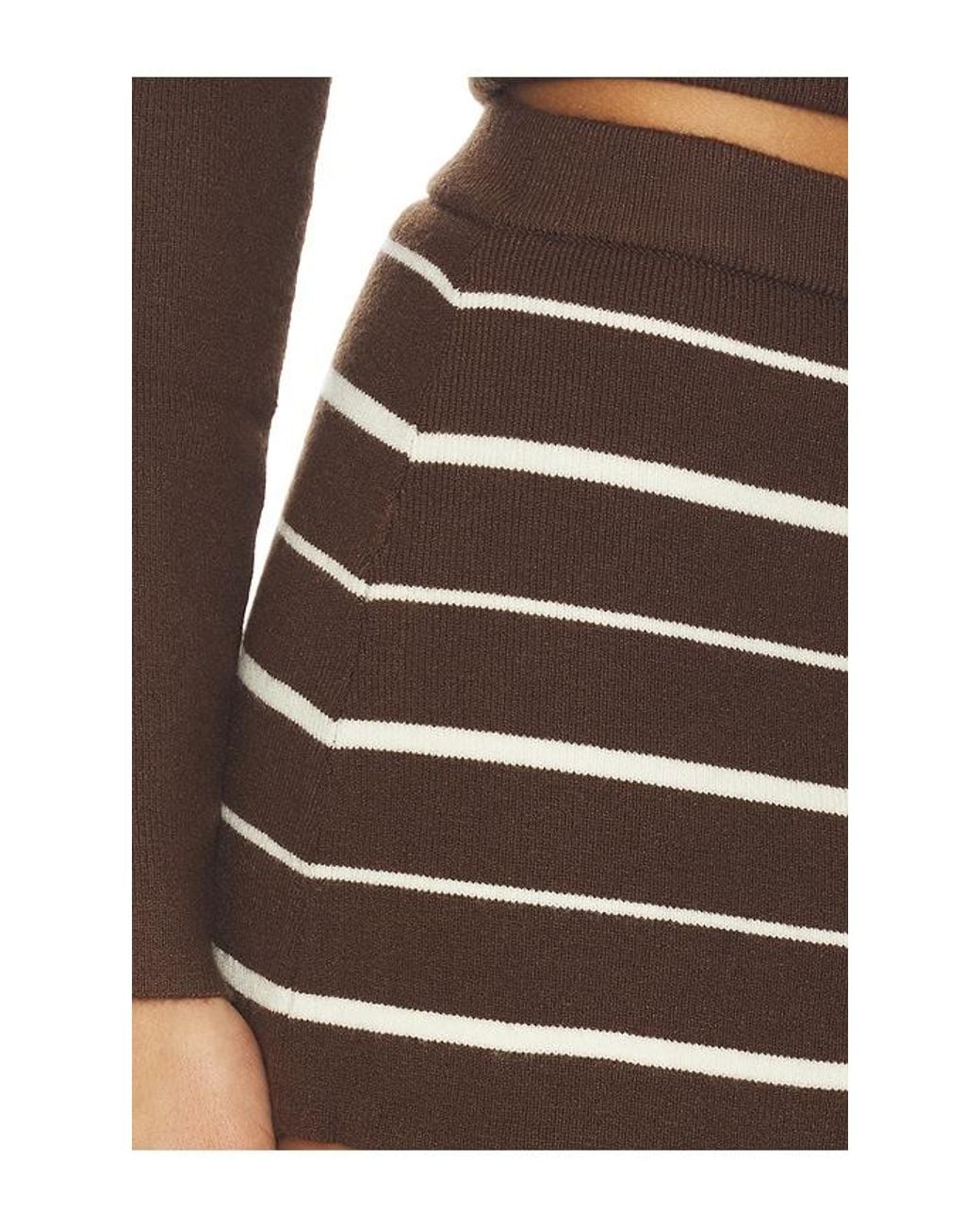 Frankie's Bikinis Black Marialla Cloud Knit Skort