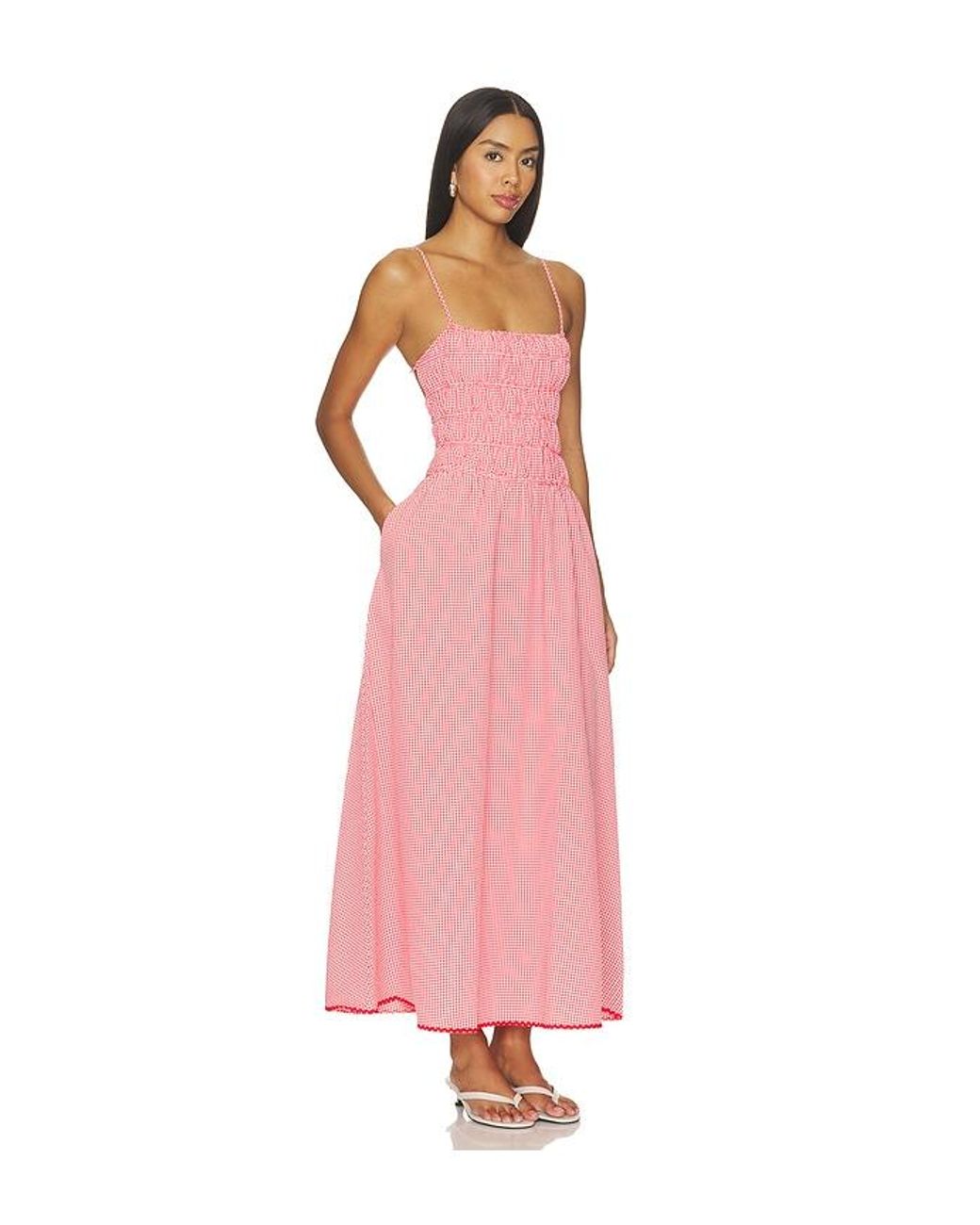 Solid & Striped Pink The Delta Dress