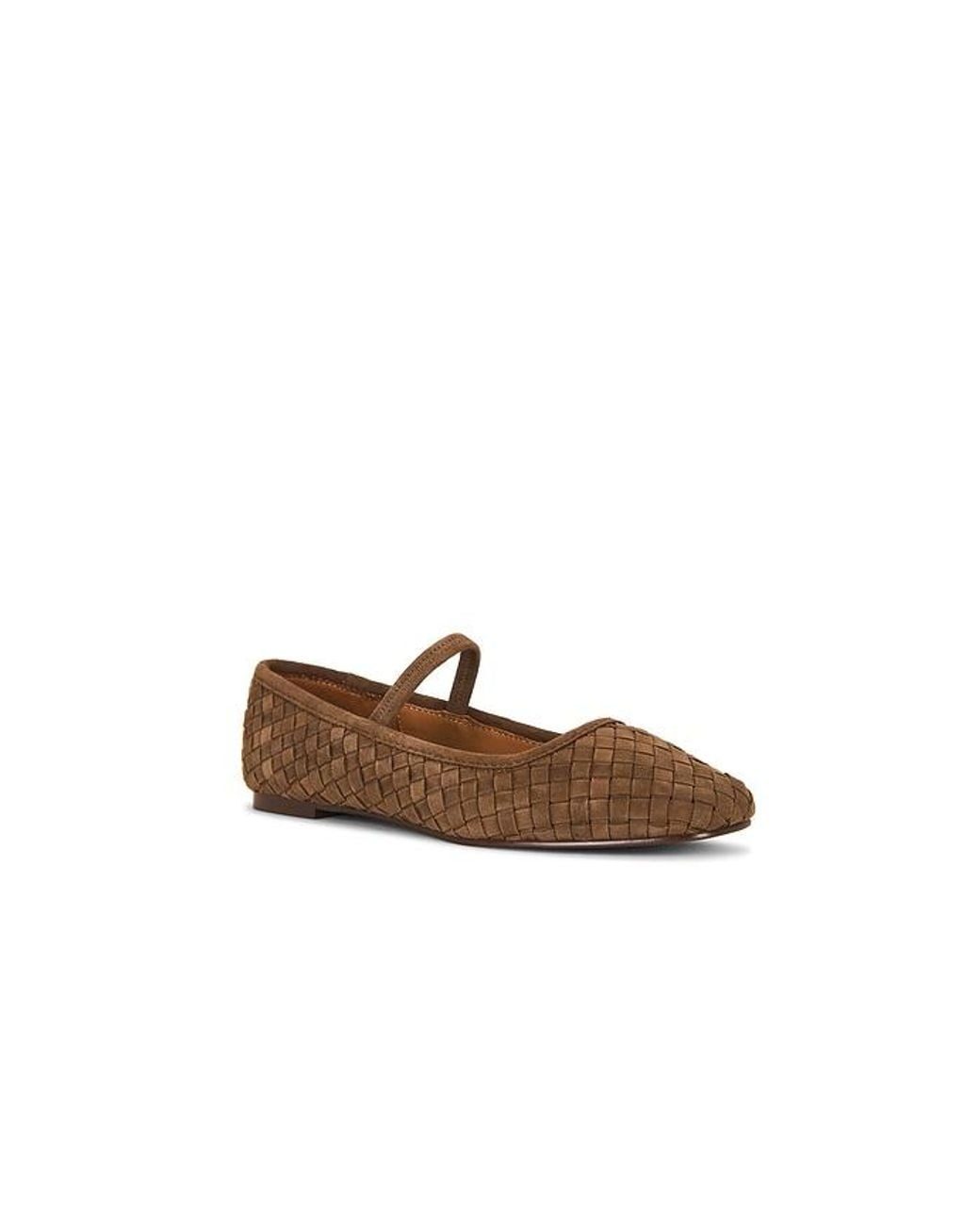 Madewell White Greta Woven Mary Jane