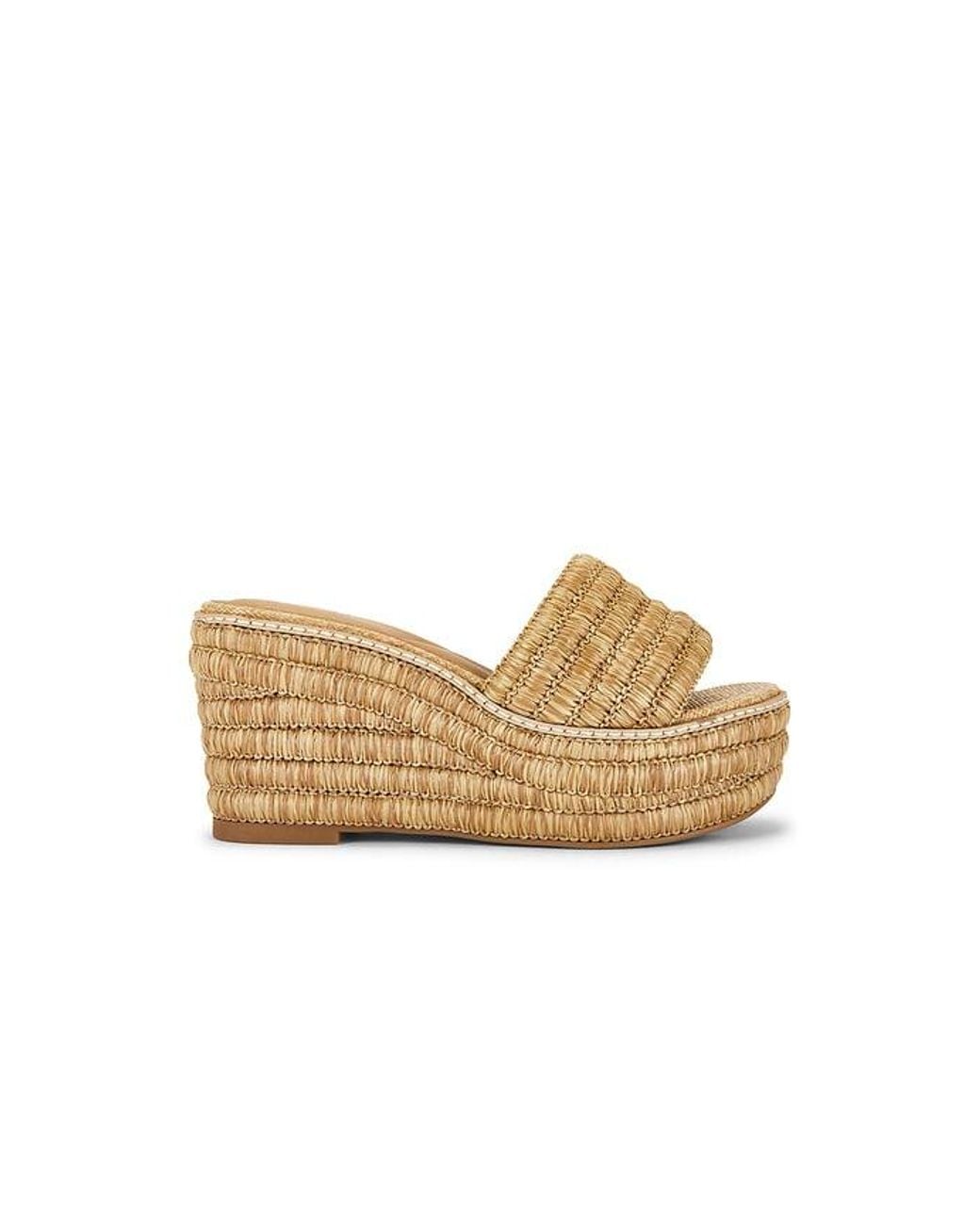 Dolce Vita White Throne Platform Sandal