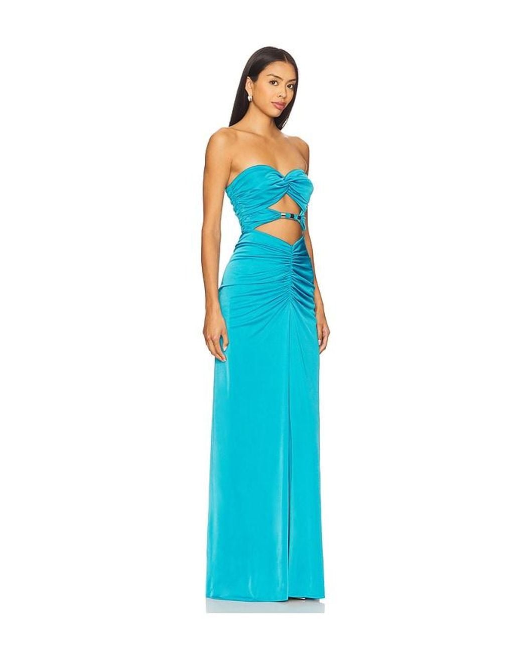 Et Ochs Blue Corinne Gown