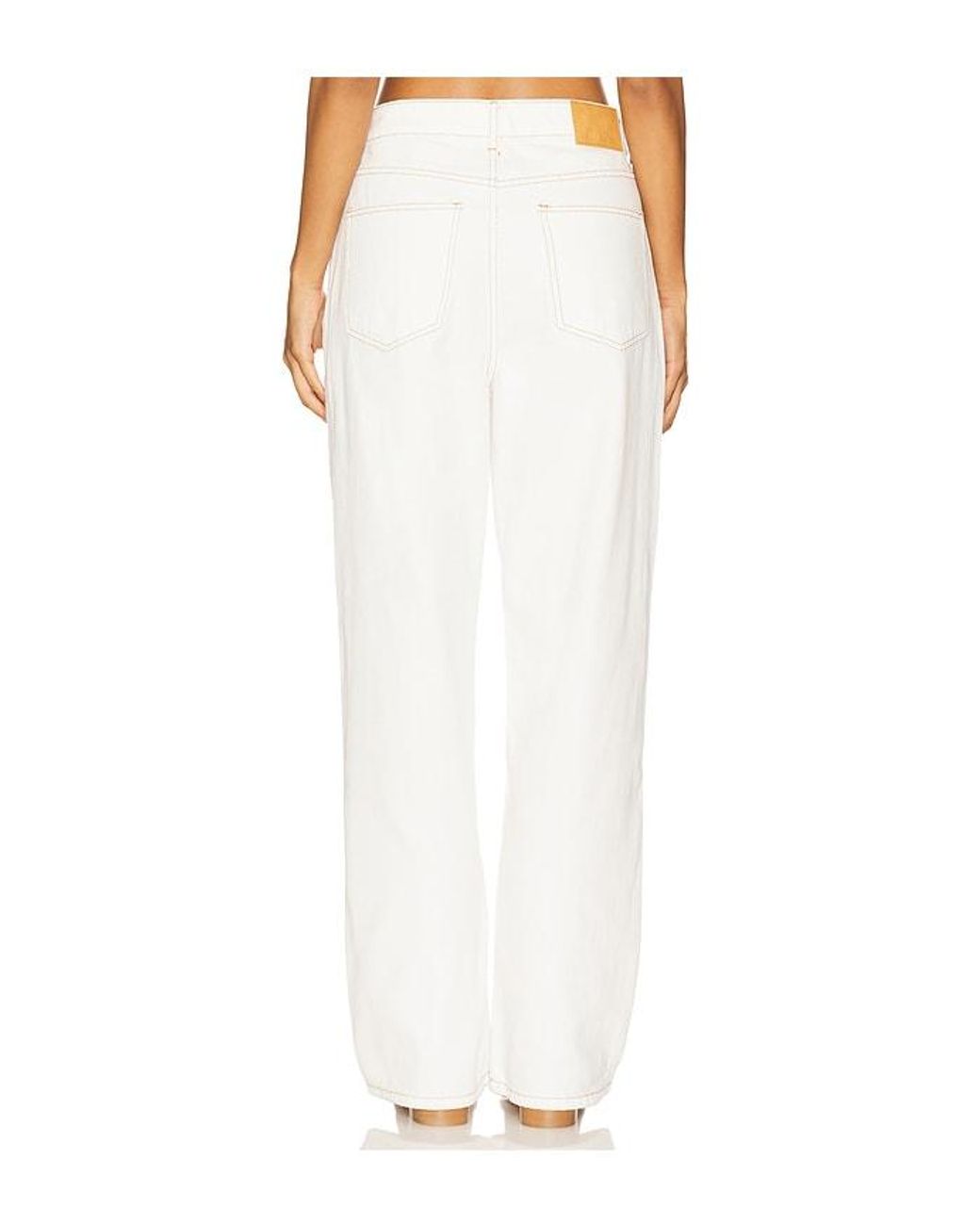 SNDY'S White Rune Denim Jeans