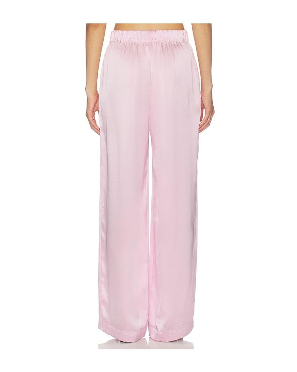SABLYN Pink Brynn High Rise Pull On Wide Leg Pant